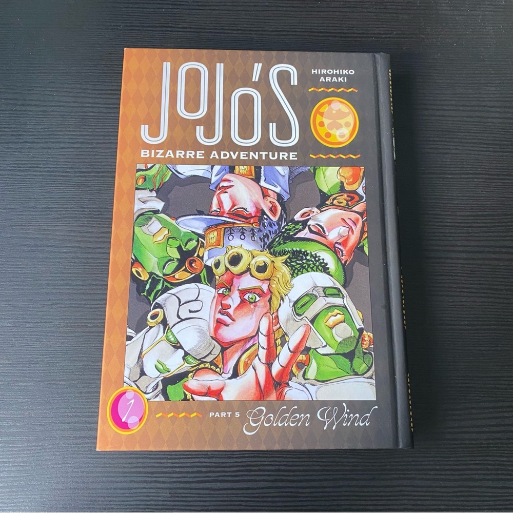 jojos bizarre adventure golden wind part 5 manga